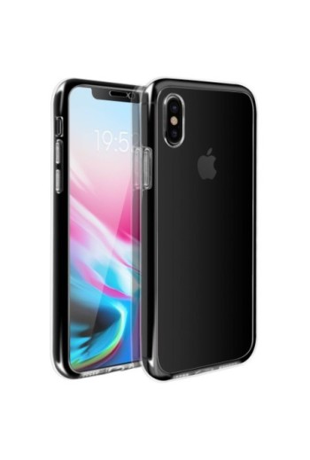 Cover Protettiva Integrale Fronte Retro per Apple iPhone X / XS – Trasparente