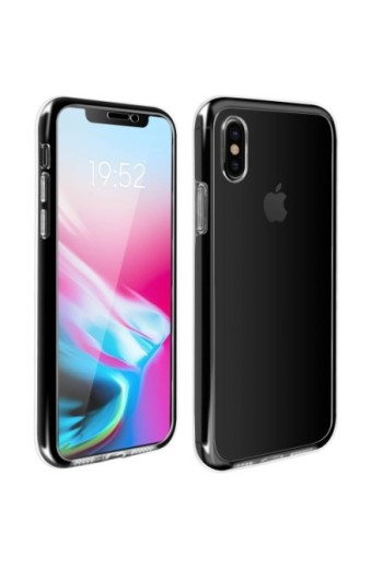 Cover Protettiva Integrale Fronte Retro per Apple iPhone X / XS – Trasparente
