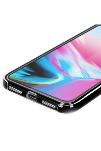Cover Protettiva Integrale Fronte Retro per Apple iPhone X / XS – Trasparente