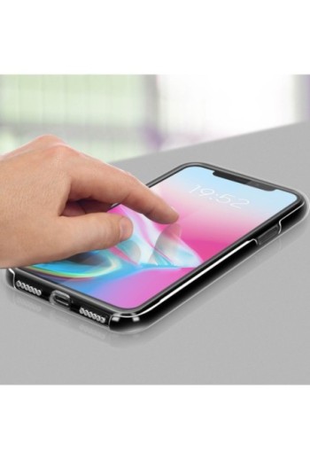 Cover Protettiva Integrale Fronte Retro per Apple iPhone X / XS – Trasparente