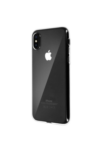 Cover Silicone Infrangibile Ultra-Trasparente per Apple iPhone X / XS