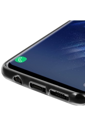 Cover Silicone Infrangibile Ultra-Trasparente per Samsung Galaxy S8