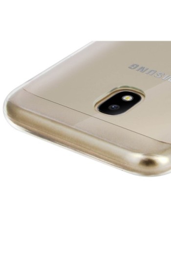 Cover Silicone Infrangibile Ultra-Trasparente per Samsung Galaxy J3 2017