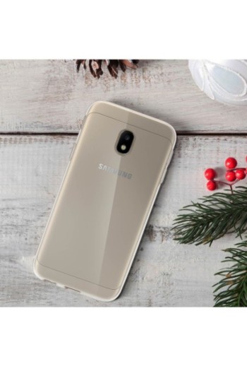 Cover Silicone Infrangibile Ultra-Trasparente per Samsung Galaxy J3 2017