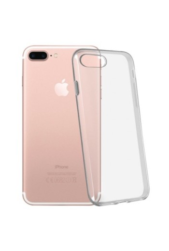 Cover Silicone Infrangibile Ultra-Trasparente per Apple iPhone 7 Plus / 8 Plus