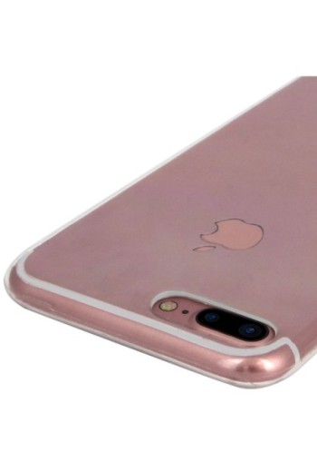 Cover Silicone Infrangibile Ultra-Trasparente per Apple iPhone 7 Plus / 8 Plus