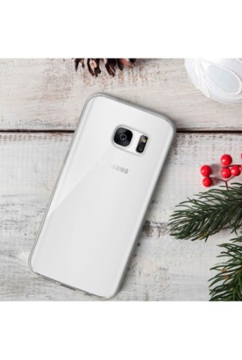 Cover Silicone Infrangibile Ultra-Trasparente per Samsung Galaxy S7