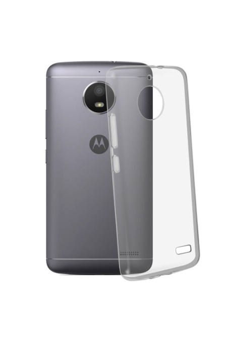Cover Ultra Sottile Second Skin 0.3mm Trasparente per Motorola Moto E4