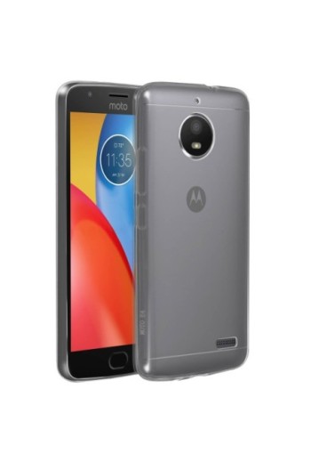 Cover Ultra Sottile Second Skin 0.3mm Trasparente per Motorola Moto E4