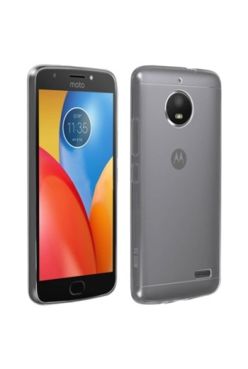 Cover Ultra Sottile Second Skin 0.3mm Trasparente per Motorola Moto E4