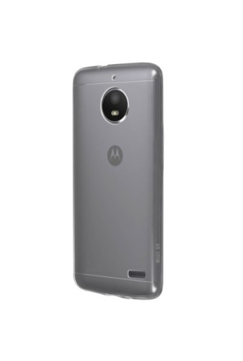 Cover Ultra Sottile Second Skin 0.3mm Trasparente per Motorola Moto E4