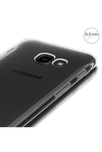 Cover Ultra Sottile Second Skin 0.3mm Trasparente per Samsung Galaxy Xcover 4 / 4S