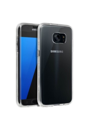 Cover Protettiva Integrale Fronte Retro per Samsung Galaxy S7 Edge – Trasparente