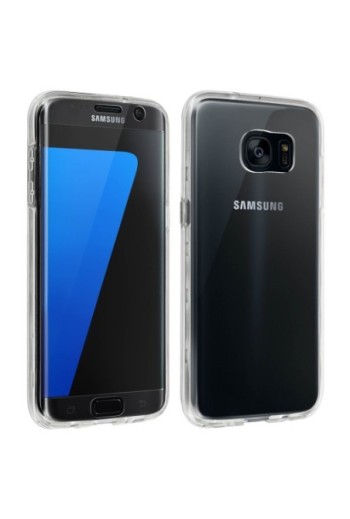 Cover Protettiva Integrale Fronte Retro per Samsung Galaxy S7 Edge – Trasparente