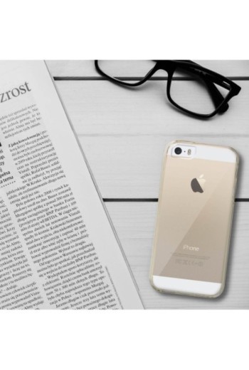 Cover Protettiva Integrale Fronte Retro per iPhone 5 / 5S / SE 2016 – Trasparente