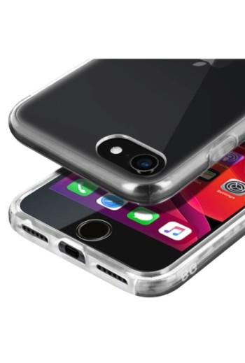 Cover Protettiva Integrale Fronte Retro per Apple iPhone SE 2022 2020 / iPhone 8 7 – Trasparente