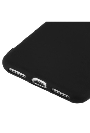 Cover Slim in Silicone Gel Nera per Apple iPhone SE 2022 2020 / iPhone 8 7