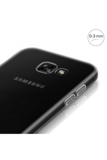 Cover Ultra Sottile Second Skin Trasparente per Samsung Galaxy A3 2017