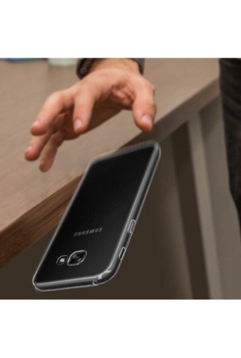 Cover Ultra Sottile Second Skin Trasparente per Samsung Galaxy A3 2017