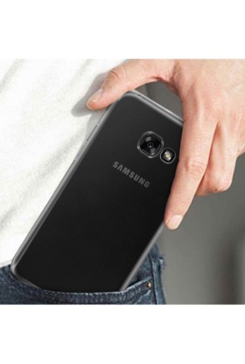 Cover Ultra Sottile Second Skin Trasparente per Samsung Galaxy A3 2017