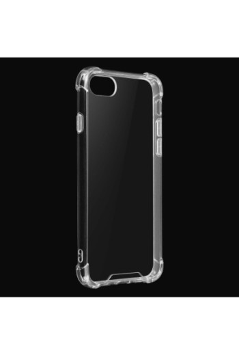 Cover Silicone Morbida con Angoli Rafforzati per Apple iPhone SE 2022 2020 / iPhone 8 7– Trasparente