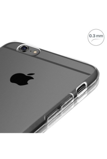 Cover Ultra Sottile Second Skin 0 3mm per Apple iPhone 6 e 6S - Trasparente