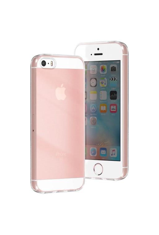 Cover Ultra Sottile Second Skin 0 3mm per iPhone 5 / 5S / SE 2016 - Trasparente