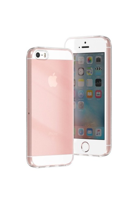 Cover Ultra Sottile Second Skin 0 3mm per iPhone 5 / 5S / SE 2016 - Trasparente