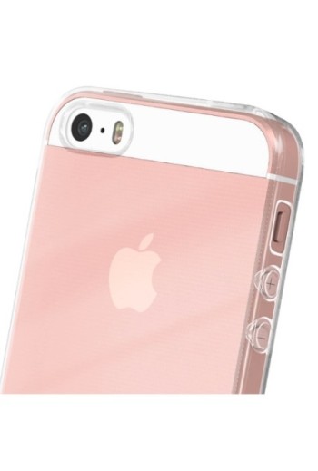Cover Ultra Sottile Second Skin 0 3mm per iPhone 5 / 5S / SE 2016 - Trasparente
