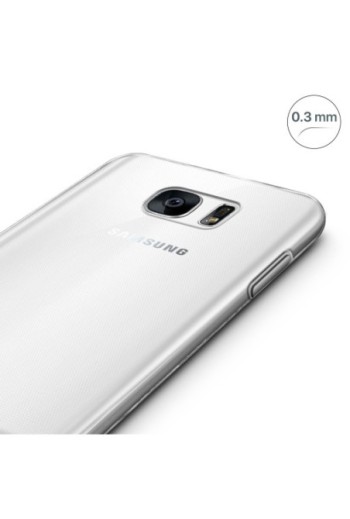 Cover Ultra Sottile Second Skin 0 3mm per Samsung Galaxy S7 - Trasparente