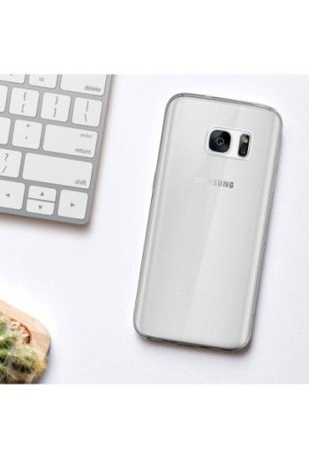 Cover Ultra Sottile Second Skin 0 3mm per Samsung Galaxy S7 - Trasparente