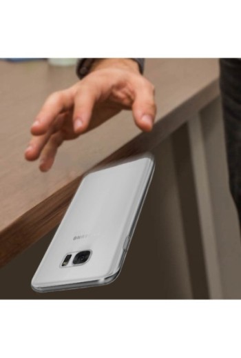 Cover Ultra Sottile Second Skin 0 3mm per Samsung Galaxy S7 - Trasparente