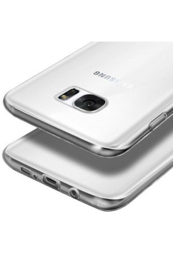 Cover Ultra Sottile Second Skin 0 3mm per Samsung Galaxy S7 - Trasparente
