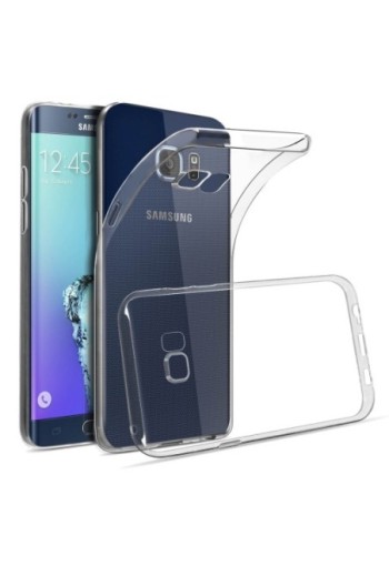 Cover Ultra Sottile Second Skin 0 3mm per Samsung Galaxy S6 Edge Plus - Trasparente