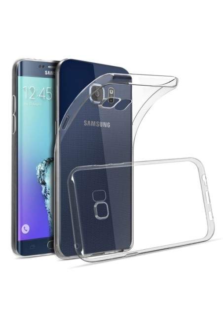 Cover Ultra Sottile Second Skin 0 3mm per Samsung Galaxy S6 Edge Plus - Trasparente