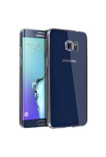 Cover Ultra Sottile Second Skin 0 3mm per Samsung Galaxy S6 Edge Plus - Trasparente