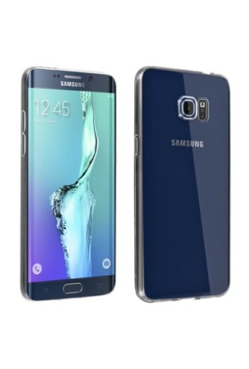 Cover Ultra Sottile Second Skin 0 3mm per Samsung Galaxy S6 Edge Plus - Trasparente
