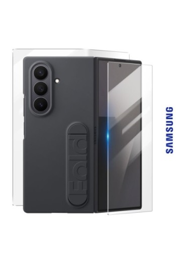 Custodia originale Samsung Galaxy Z Fold 7 Silicone Case - Nero