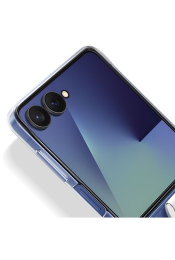 Custodia anello Ufficiale Samsung Galaxy Z Flip 7 – Ring Case Trasparente