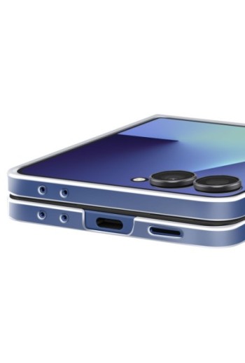 Custodia anello Ufficiale Samsung Galaxy Z Flip 7 – Ring Case Trasparente