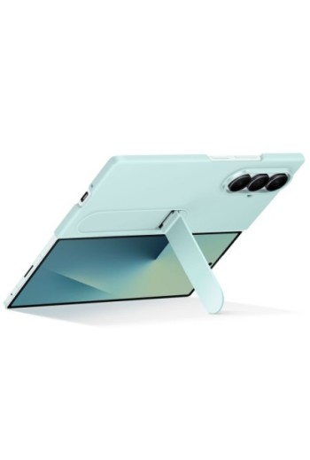 Custodia originale Samsung Galaxy Z Fold 7 Silicone Case - Verde Acqua