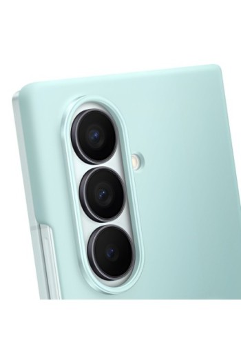 Custodia originale Samsung Galaxy Z Fold 7 Silicone Case - Verde Acqua