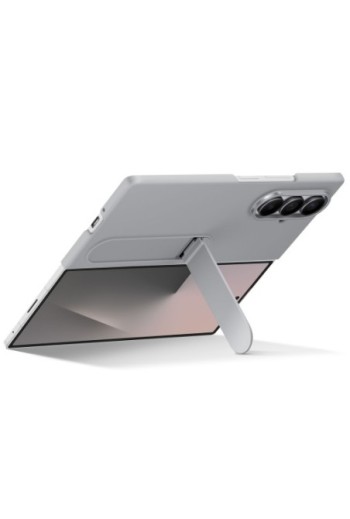 Custodia originale Samsung Galaxy Z Fold 7 Silicone Case - Grigio