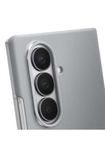 Custodia originale Samsung Galaxy Z Fold 7 Silicone Case - Grigio