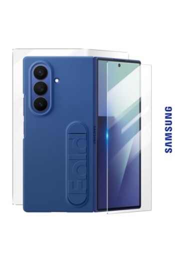 Custodia originale Samsung Galaxy Z Fold 7 Silicone Case - Blu Notte