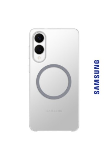 Cover Originale Samsung Galaxy S25 Edge - Clear Magnet Trasparente