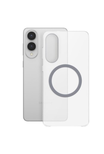 Cover Originale Samsung Galaxy S25 Edge - Clear Magnet Trasparente