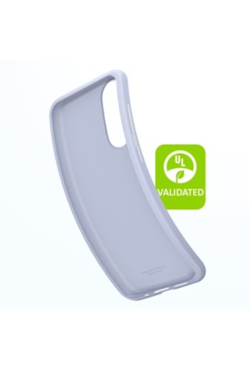 Cover Originale Samsung Galaxy S25 Edge - Silicone Cover Azzurro Soft Touch